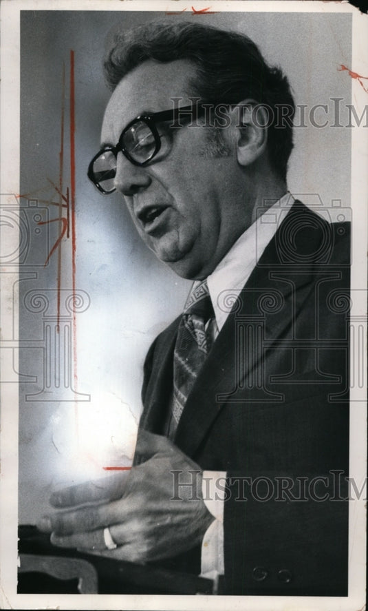 1971 Press Photo City Club Debote, Ralph J. Perk - cvb32439 - Historic Images