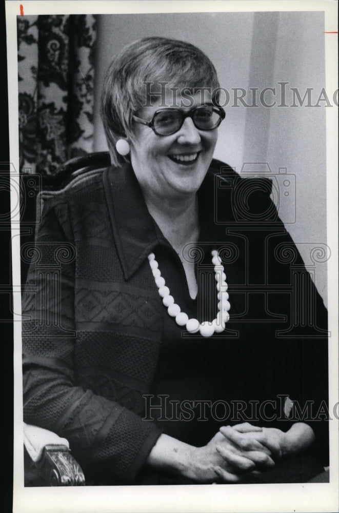 1978 Press Photo Marjorie C. Pendleton, Director of Financial Operations - Historic Images