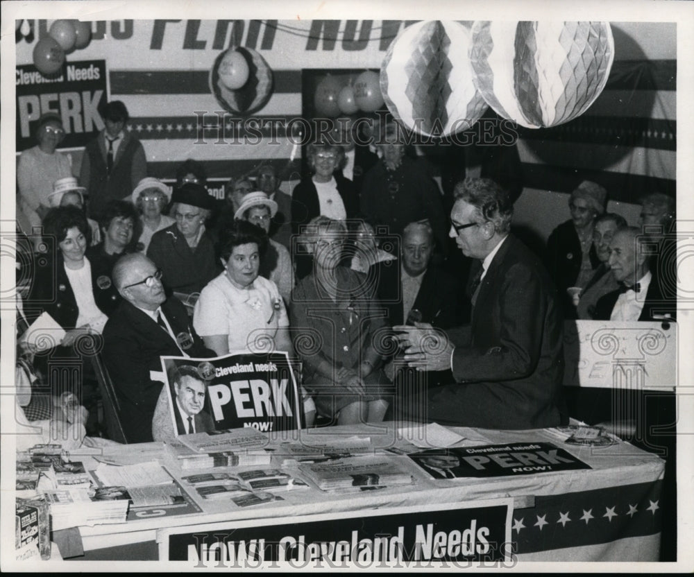 1969 Raplh J. Perk, Ward 6 Headquarters-Historic Images