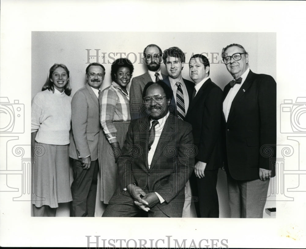 1985 Press Photo Plain Dealer Employees - cvb32883 - Historic Images