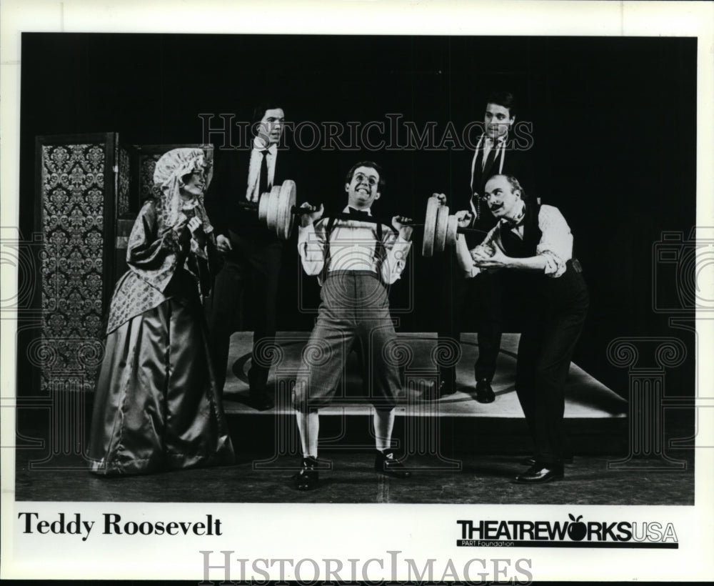 1988 Press Photo Teddy Roosevelt play - cvb32989 - Historic Images