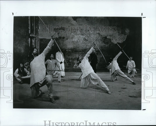 1987 Press Photo Peter Brook's Play "The Mahabharata" - cvb33024 - Historic Images