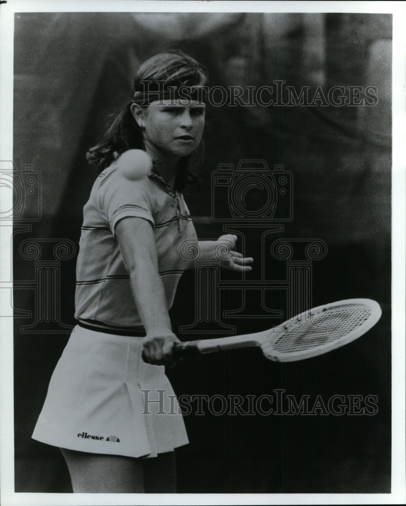 Press Photo Tennis Player - cvb33446 - Historic Images