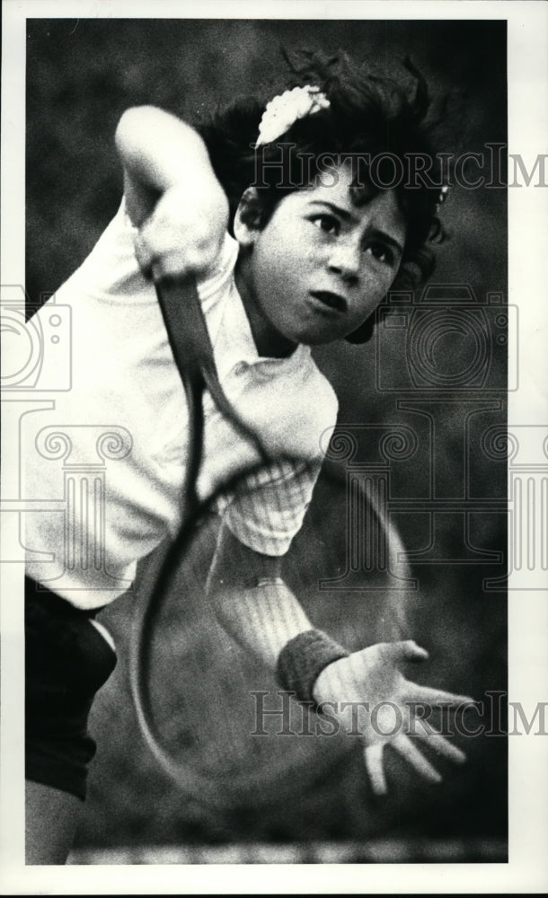 1984 Press Photo Mikki Roth, 9-year-old Division - cvb33469- Historic Images