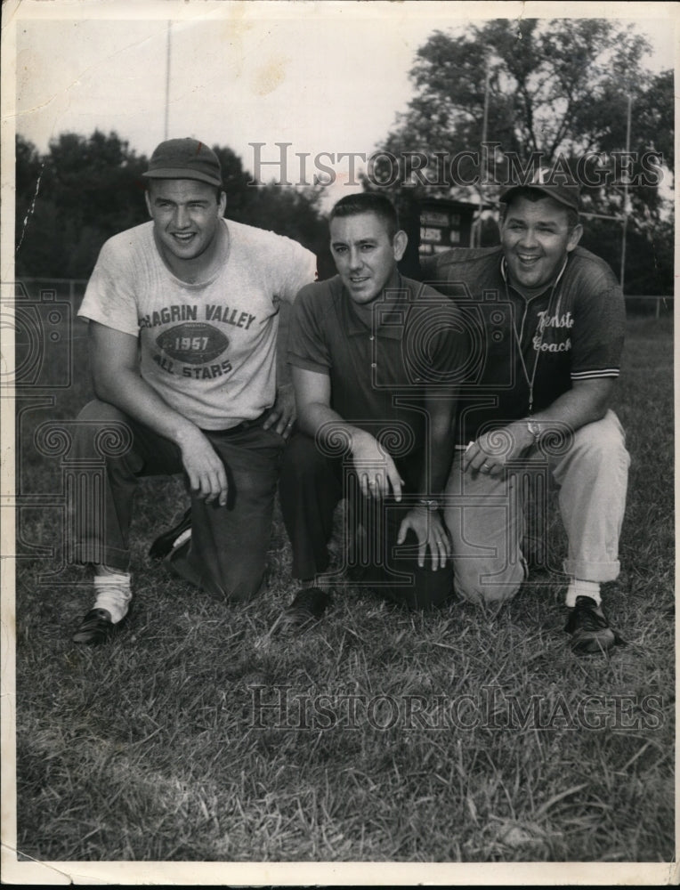 1964 Press Photo Kenston High coaches-Al Hnabak, Herry Hess and Jim Schrock - Historic Images