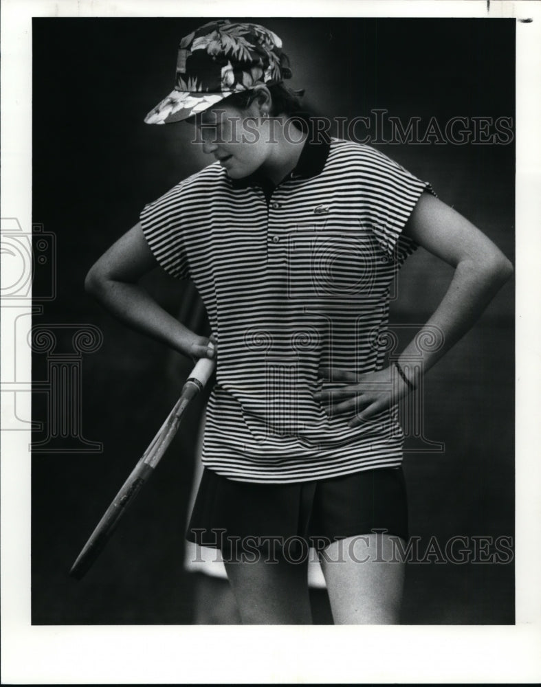 1989 Press Photo Melanie Kay-Connolly Brinker Cup at Bonnie Bell in Westlake - Historic Images