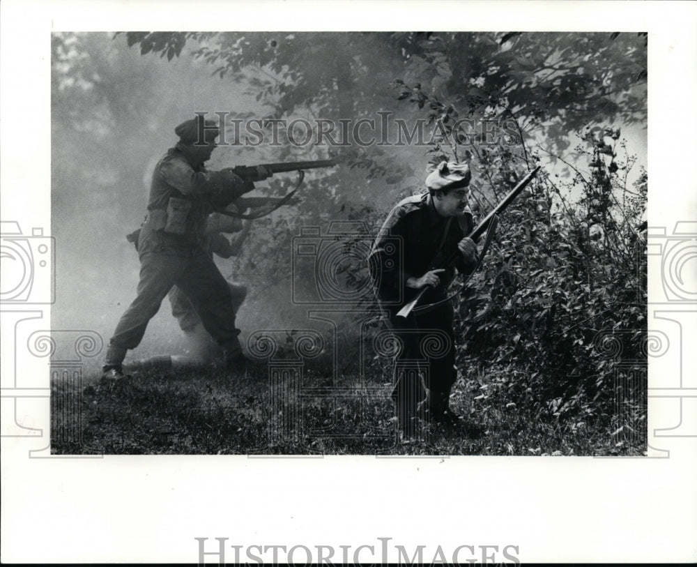 1991, Scott Harmon-World War II reenactment - cvb33612 - Historic Images