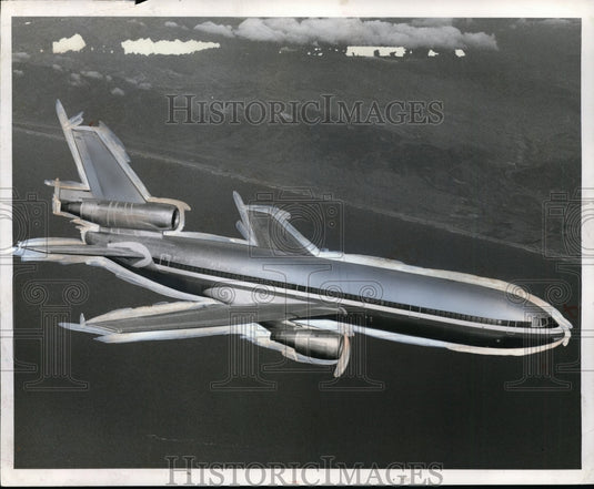 1970 Press Photo American Airlines' first DC 10 Astroliner - cvb33846 - Historic Images