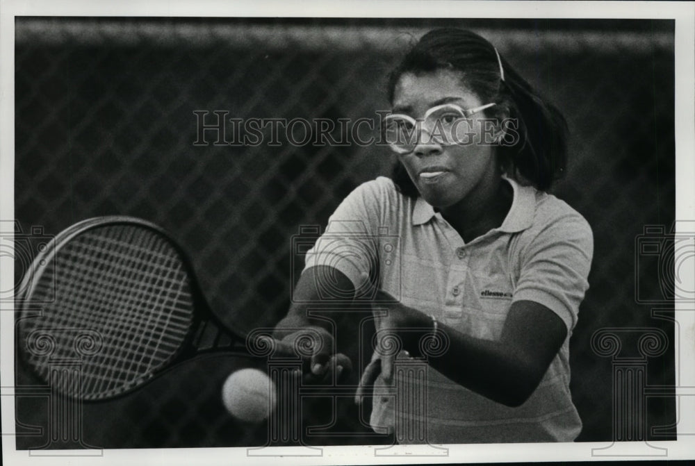 1984 Press Photo Michele Wade, 18 year old girls finals - cvb34079 - Historic Images