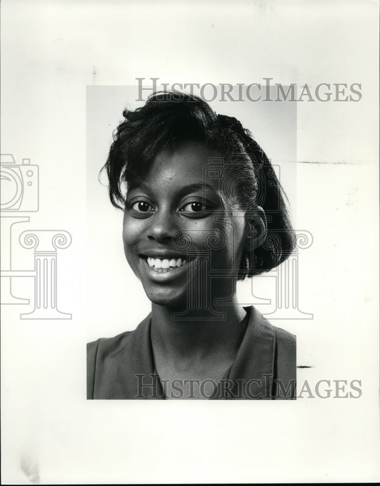 1990 Press Photo Richelle Webb-Beaumont runner - cvb34144 - Historic Images