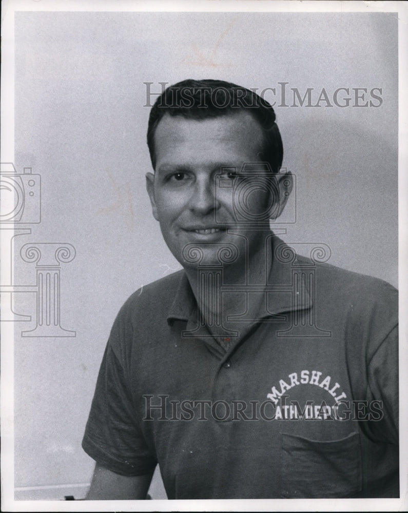 1969 Press Photo Roger Ramslyer -John Marshall High, Teck Coach - cvb34203 - Historic Images