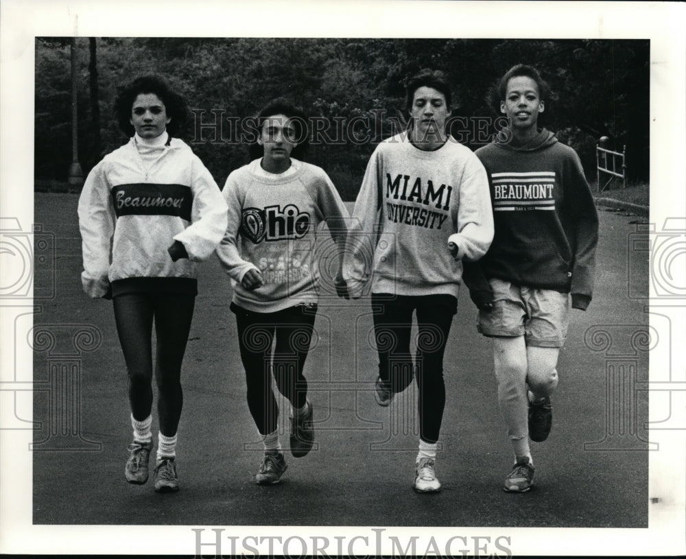 Press Photo Monica McHenry, Ruth Martin, Missy Supler and Gina Jefferson - Historic Images