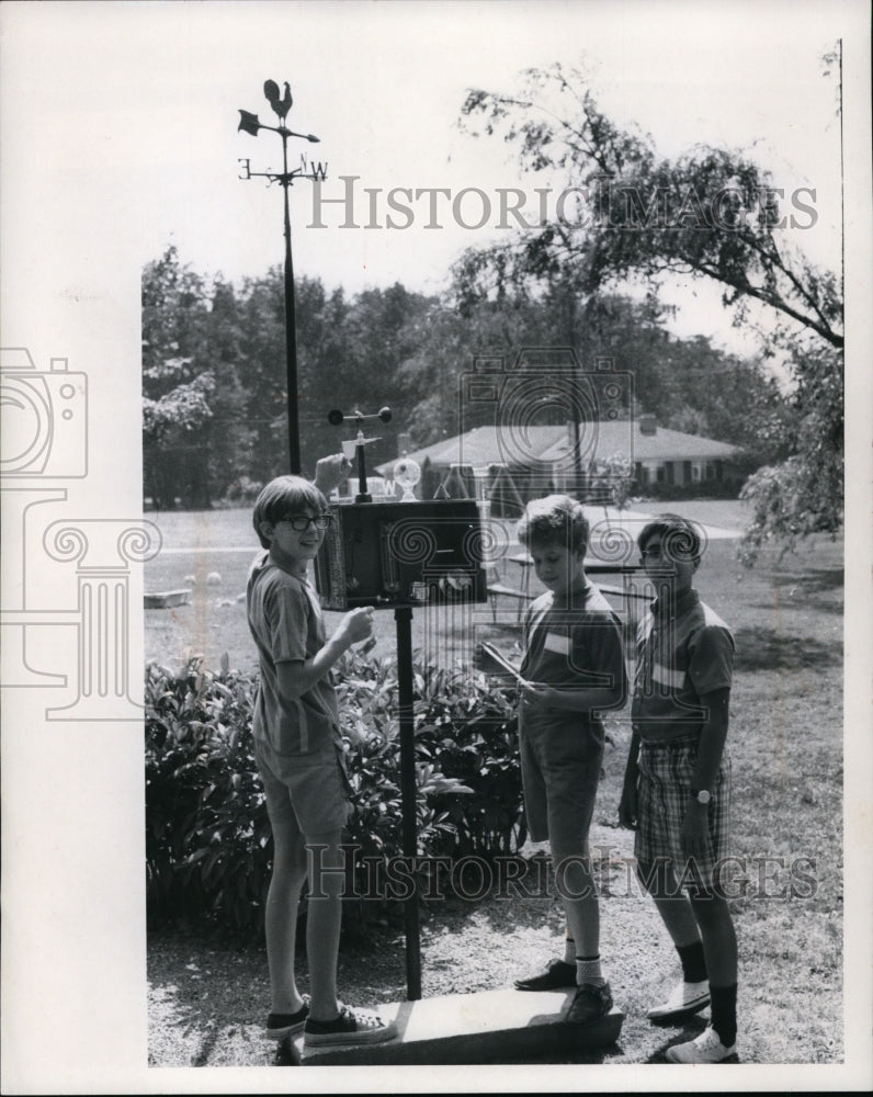 1970 Press Photo John Palmer, John Kadis, Bill Di Puccio, Highland Hts - Historic Images