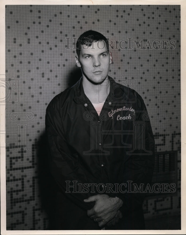 1965 Press Photo Ron Johnson, Swimming Coach - cvb34680 - Historic Images