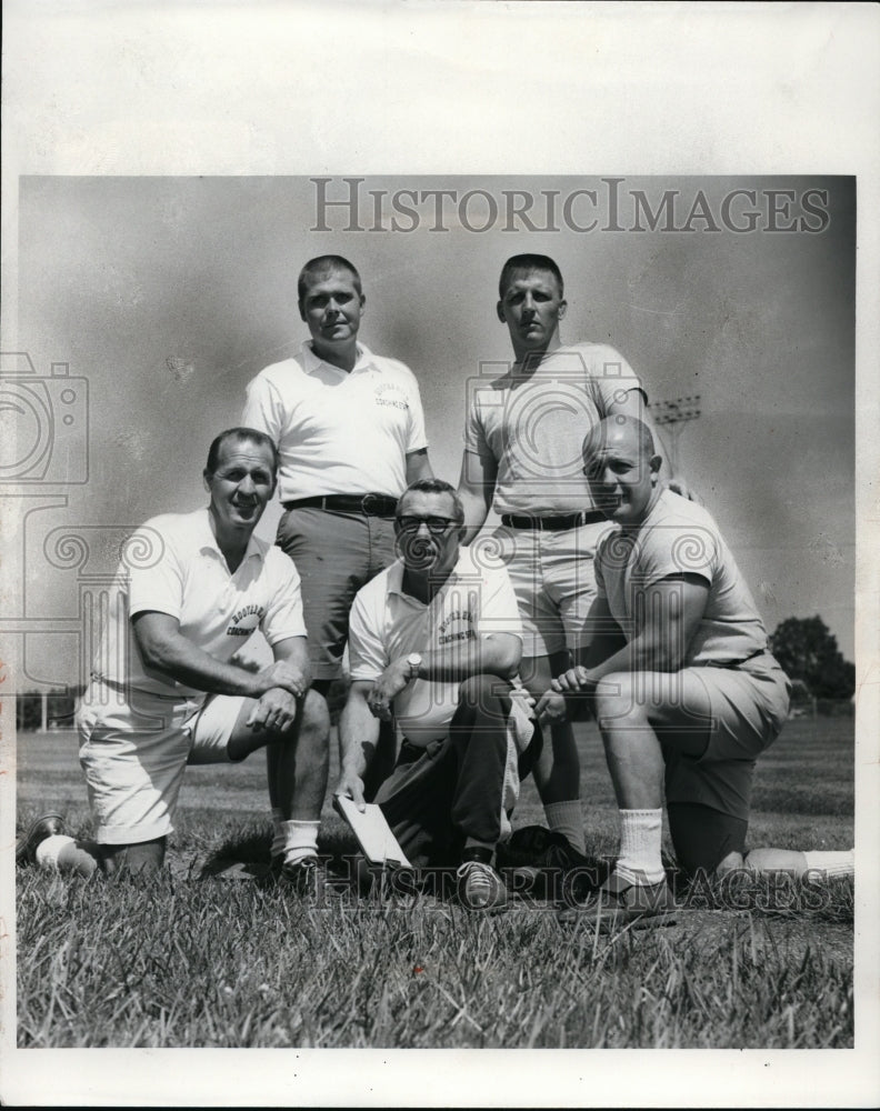 1969 Press Photo North Canton High Football Coachers 1969 - cvb34700-Historic Images