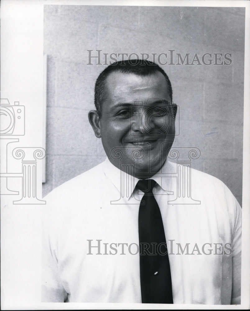 1969 Coach Frank Domokos, Mentor High Football Coach-Historic Images
