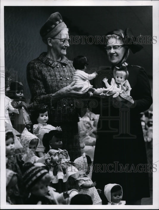 1966 Official Opening the Salvation Army's Christmas Toy Shop-Historic Images