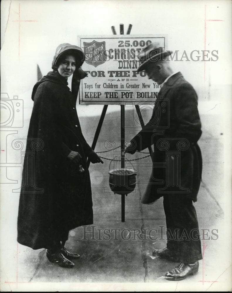 1920 Press Photo Salvation Army in the 1920&#39;s - cvb34738 - Historic Images