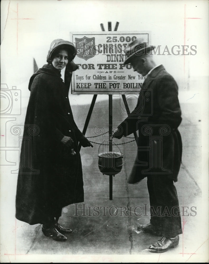 1920 Press Photo Salvation Army in the 1920's - cvb34738 - Historic Images