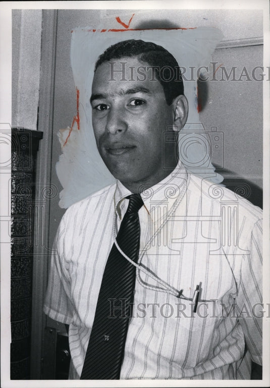 1969 East High School Track Coach, Frank Perez-Historic Images