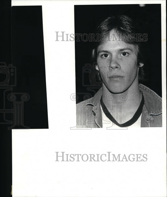 1982 Press Photo Madison High School Wresting Team's Scott Jones - cvb34772 - Historic Images