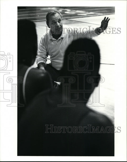 1991 Press Photo John D'Angelo, Havey High School Coach - cvb34819 - Historic Images