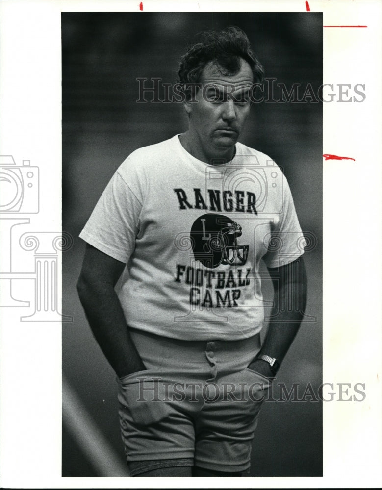 1990 Press Photo Kevin Fell Lakewood High Head Coach - cvb34822 - Historic Images