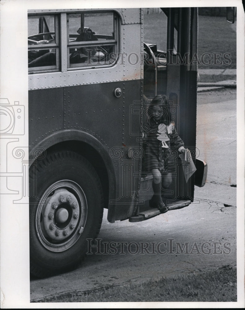 1970, Christy Balen at Maybe Hts. Stafford School - cvb34889 - Historic Images