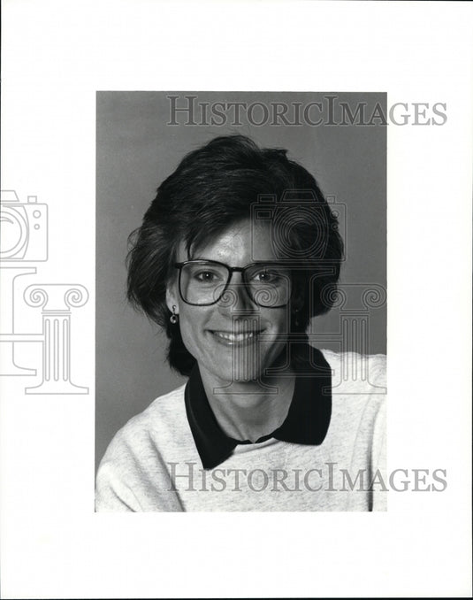 1991 Press Photo Loretta Hummeldorf Head Coach Cleveland State University - Historic Images