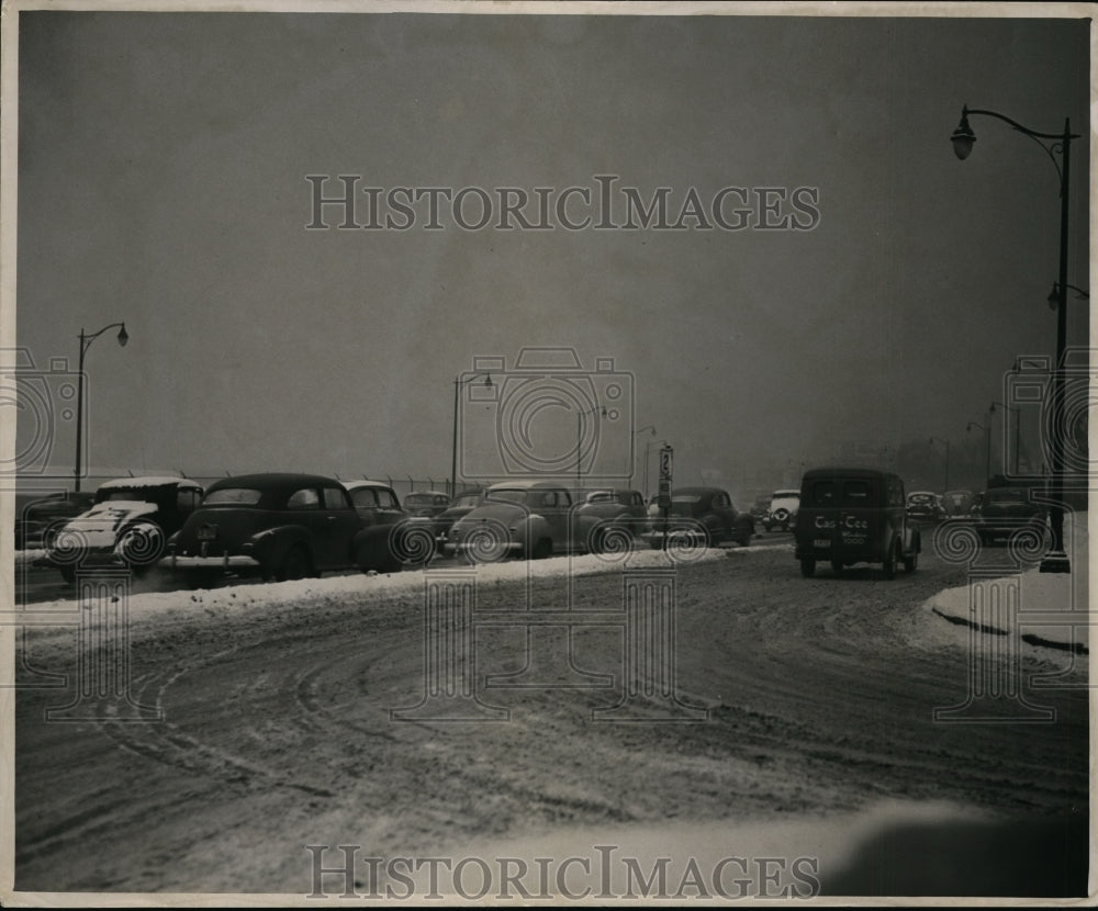 1949, Bulkey Blvd at West 45 St looking East - cvb35048 - Historic Images