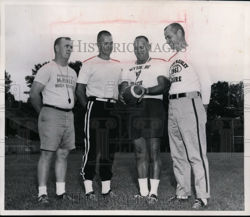 1965 Press Photo South All Stars Coaches-Sheridan, Richards, Lewis, Christopher - Historic Images