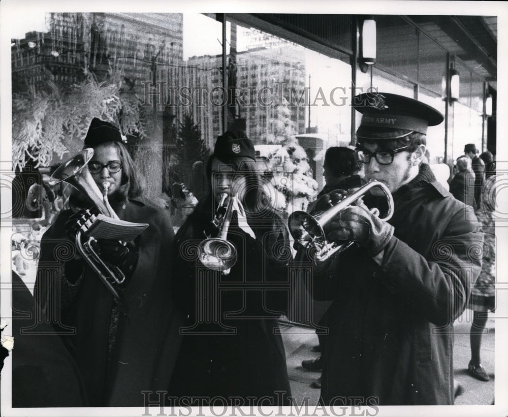 1969 Sue Ellen Raymond, Jackie Corker, Steve Garieky, Salvation Army-Historic Images