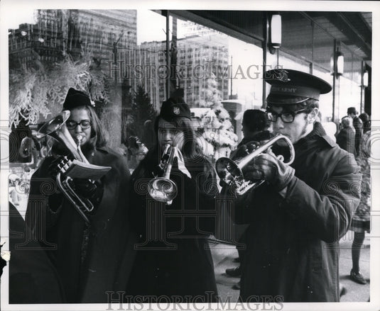 1969 Sue Ellen Raymond, Jackie Corker, Steve Garieky, Salvation Army-Historic Images