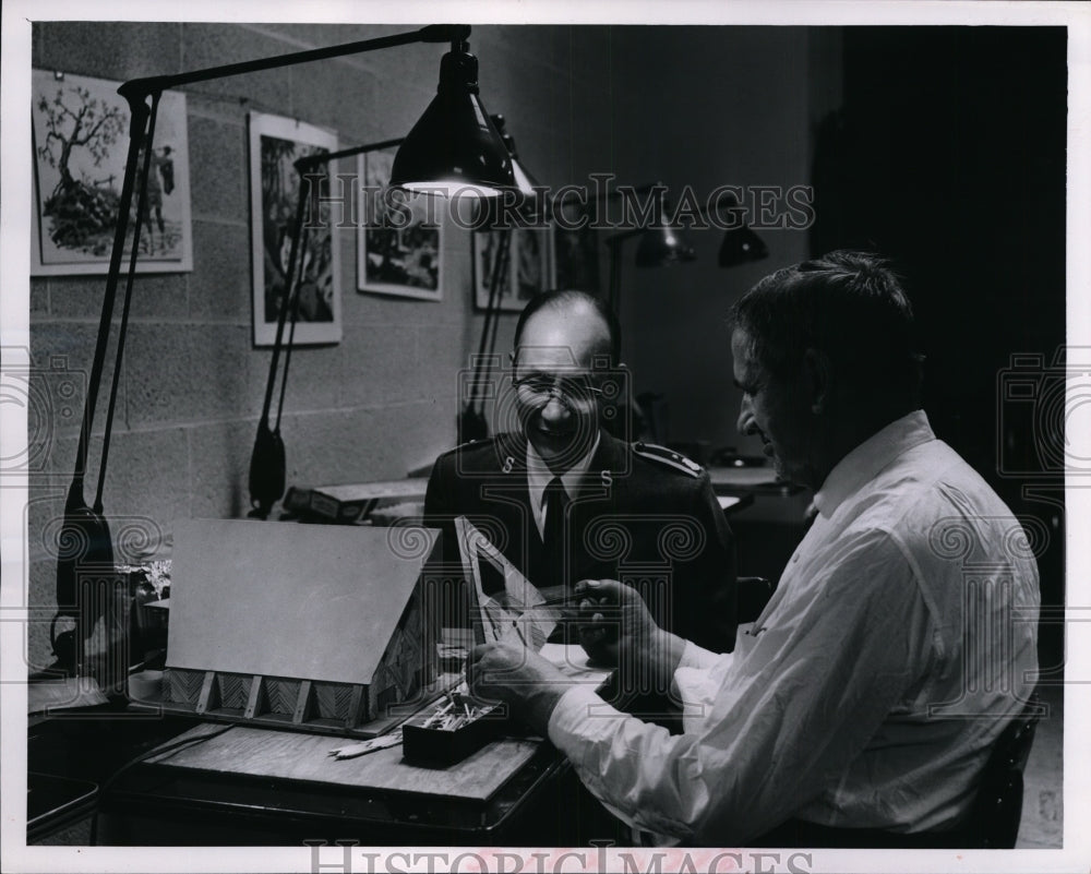 1958 Press Photo Salvation Army Men&#39;s Service Center, 5005 Euclid Ave - Historic Images