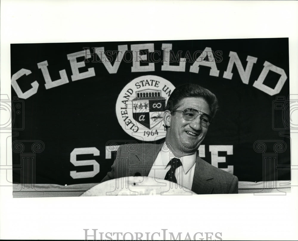 1990 Press Photo New AD for CSU John Konstantinos - cvb35399 - Historic Images