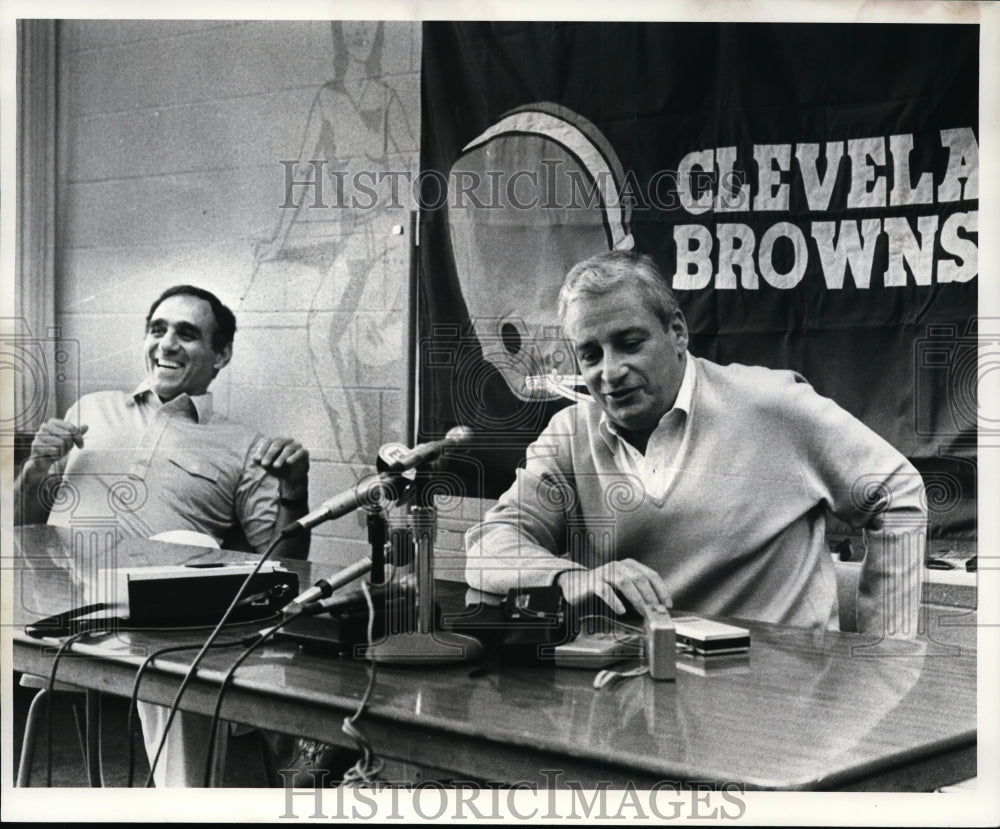1983 Press Photo Browns training camp - cvb35441 - Historic Images