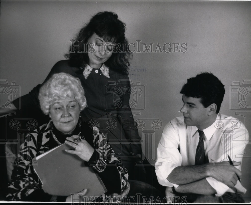 1989, Evie McElroy, Jennifer Dunegan &amp; Andrew May in &quot;The Golden Age&quot; - Historic Images