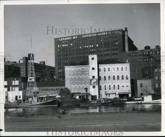 1971 Samsel Rope and Marine Supply Co. has been painted gold-Historic Images