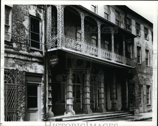 1984 Press Photo Dock Street Theatre In Charleston South Carolina - cvb35660 - Historic Images