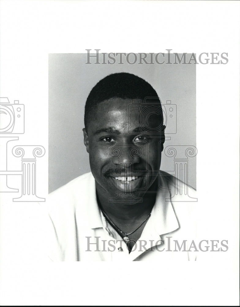 1991 Press Photo Shawn Hook, CSU Assistant Basketball Coach - cvb35735 - Historic Images