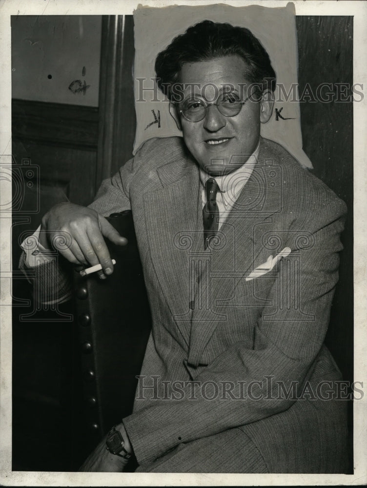 1933 Press Photo: Arthur Rodzinski - director club orchestra - cvb35837 - Historic Images