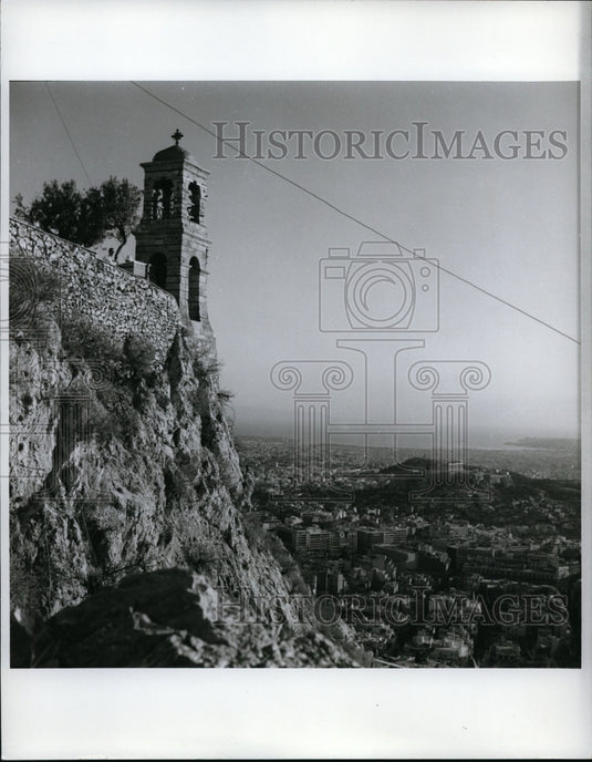 Press Photo Athens, Greece - Other Hill "Mt. Lycabettus" - cvb35861 - Historic Images