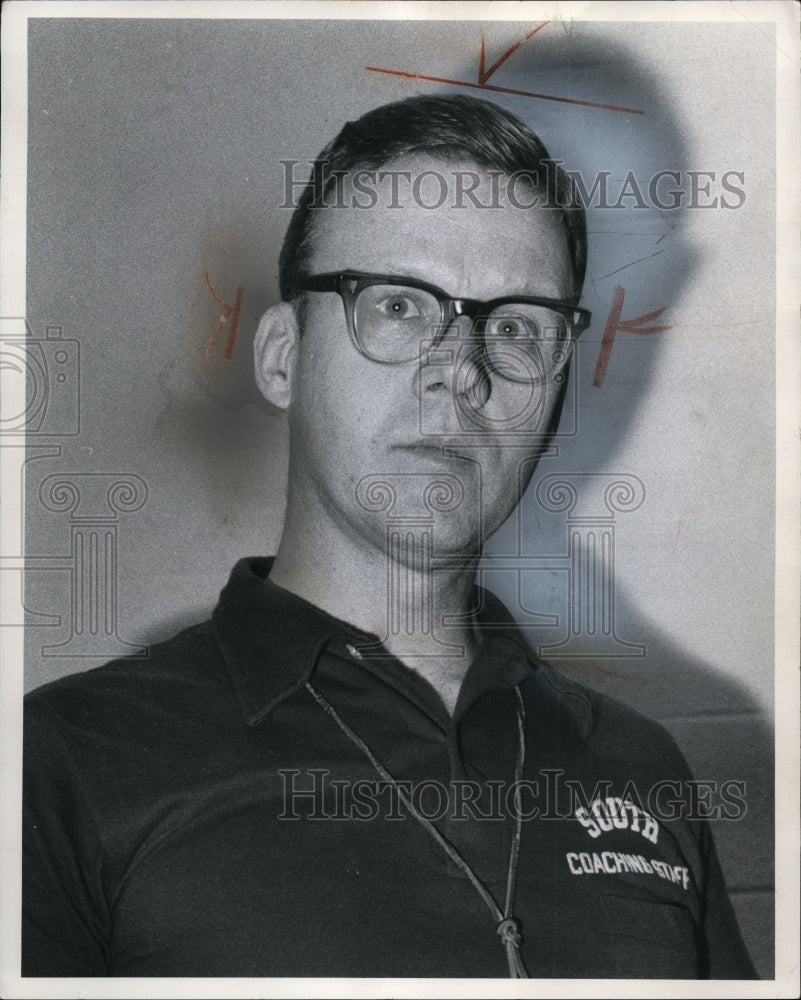 1970, Willoughby South High Coach Carl Custer - cvb35893 - Historic Images