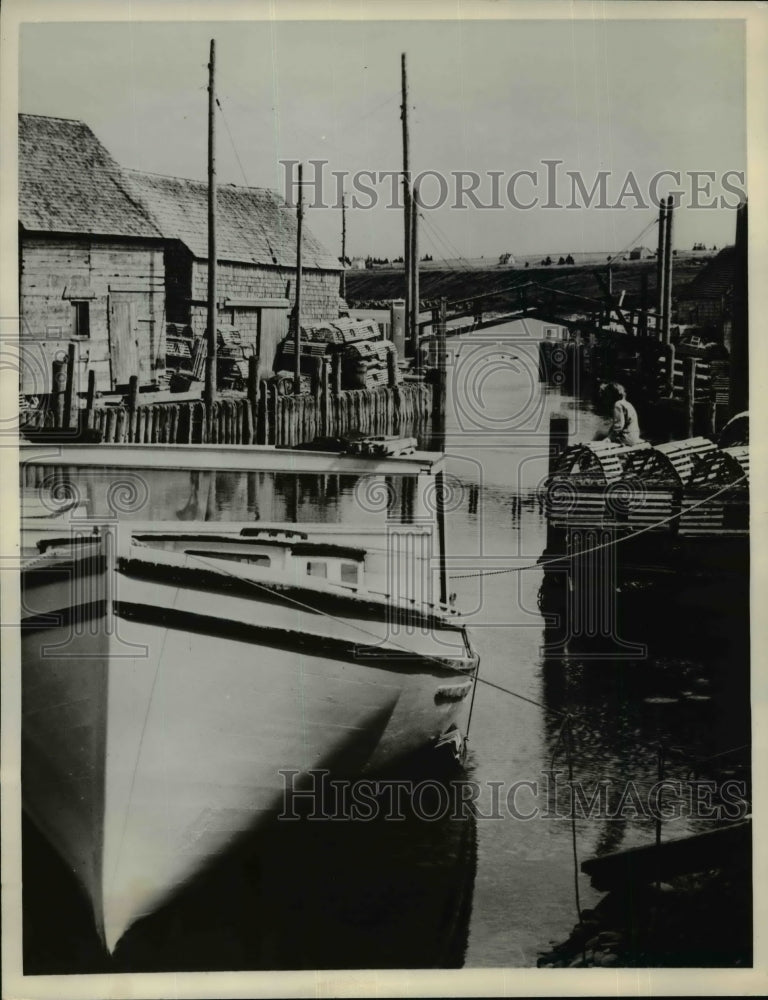 Press Photo Nova Scotia: Typical scene enjoyed by Tauck Tours&#39; clients - Historic Images