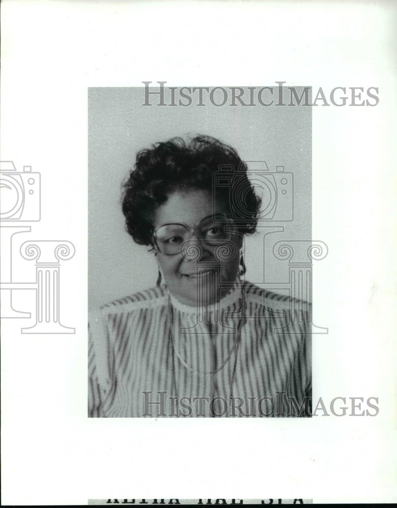 1991 Press Photo Altha Mae Spates - cvb36021 - Historic Images