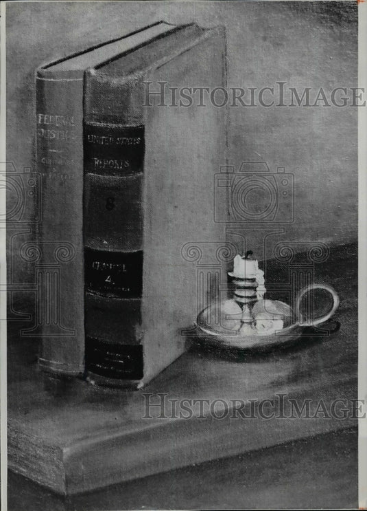 1975, Warren E. Burger's favorite paintings - cvb36066 - Historic Images