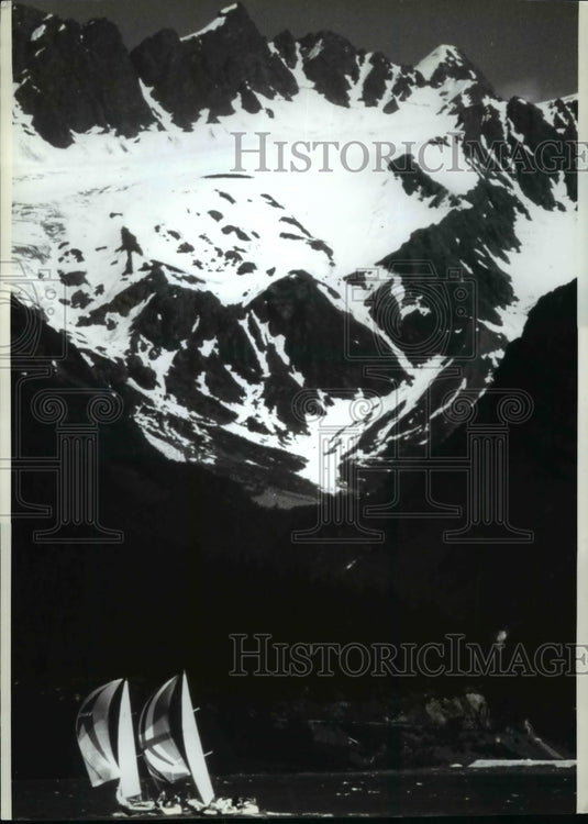 1990 Press Photo Sailing Experience- Bay at Seaward, Alaska - cvb36132 - Historic Images