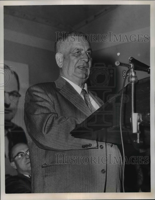 1960 Press Photo John D. Marshall, former mayor of Cleveland - cvb36146 - Historic Images