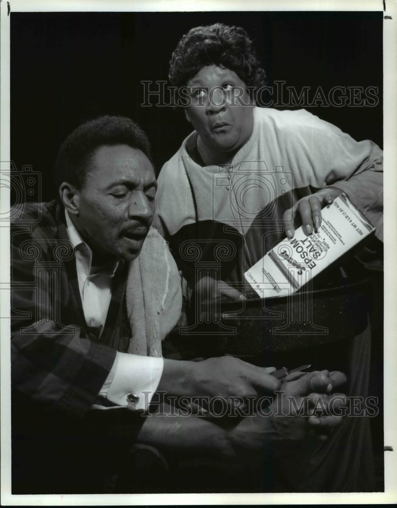 1995 Press Photo Colored People&#39;s Time, Abdullah Bey, Jacqueline Thompson - Historic Images