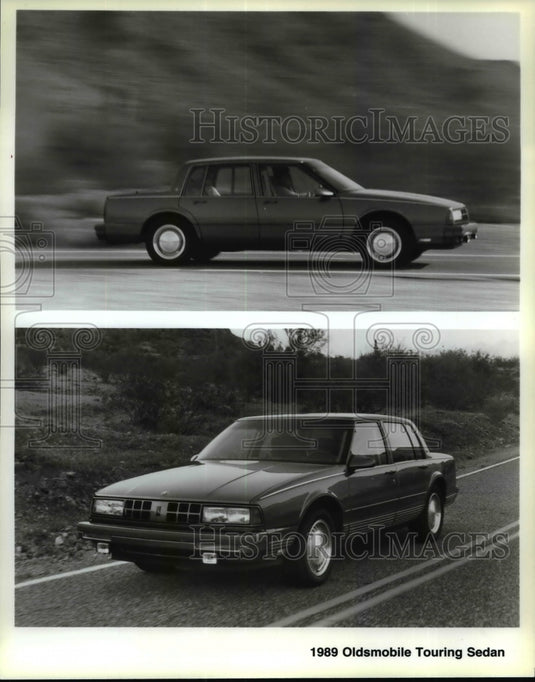1989 Press Photo Autos, Models, Olds, Oldsmobile Touring Sedan 1989 - cvb36250 - Historic Images